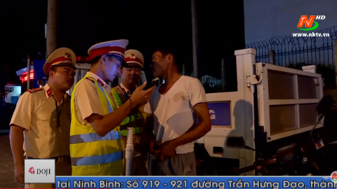 ATGT v&igrave; b&igrave;nh y&ecirc;n cuộc sống: Tam Điệp ki&ecirc;n quyết xử l&yacute; vi phạm nồng độ cồn