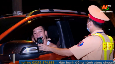 ATGT v&igrave; b&igrave;nh y&ecirc;n cuộc sống: Tăng cường xử l&yacute; vi phạm nồng độ cồn