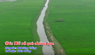 B&aacute;c Hồ về qu&ecirc; chống hạn - B&agrave;i h&aacute;t hay về B&aacute;c Hồ