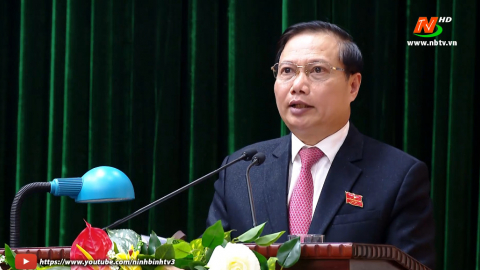 Bế mạc kỳ họp thứ 21 HĐND tỉnh Ninh B&igrave;nh kh&oacute;a XIV