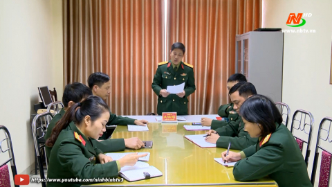 Bộ CHQS tỉnh tham gia cuộc thi t&igrave;m hiểu về Đại hội Đảng bộ tỉnh