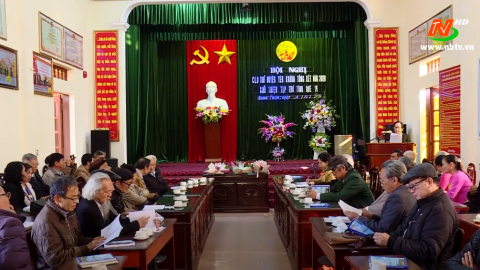 C&acirc;u lạc bộ thơ Huyện Y&ecirc;n Kh&aacute;nh ra mắt tập thơ "T&igrave;nh Qu&ecirc; IV"