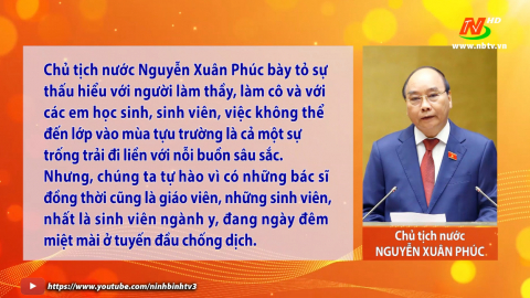 Chủ tịch nước gửi thư tới thầy c&ocirc;, phụ huynh v&agrave; học sinh nh&acirc;n dịp năm học mới