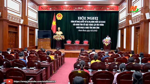 C&ocirc;ng bố Nghị quyết th&agrave;nh lập Văn ph&ograve;ng Đo&agrave;n ĐBQH v&agrave; HĐND tỉnh