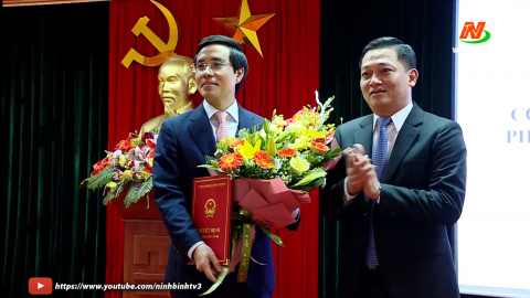 C&ocirc;ng bố quyết định bổ nhiệm ph&oacute; gi&aacute;m đốc Sở C&ocirc;ng thương