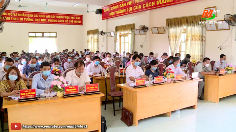 Đại biểu HĐND tỉnh TXCT trước kỳ họp thứ 2, HĐND tỉnh kh&oacute;a XV tại x&atilde; Ninh An