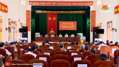 Đại biểu HĐND tỉnh TXCT trước kỳ họp thứ 2, HĐND tỉnh kh&oacute;a XV tại huyện Kim Sơn