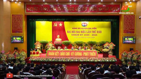 Đại hội đại biểu Đảng bộ huyện Gia Viễn lần thứ XXII