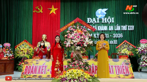 Đại hội đại biểu phụ nữ x&atilde; Kh&aacute;nh An nhiệm kỳ 2021 &ndash; 2026