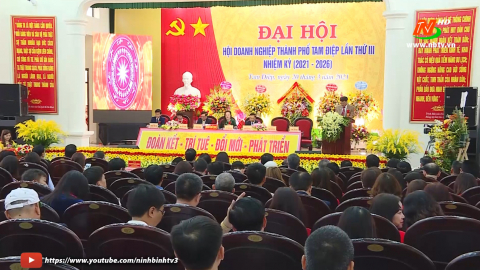 Đại hội Doanh nghiệp th&agrave;nh phố Tam Điệp lần thứ III