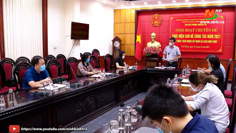 Đảng ủy Khối CQ&DN tỉnh thực hiện Chủ đề c&ocirc;ng t&aacute;c năm 2021 của BCH Đảng bộ tỉnh.