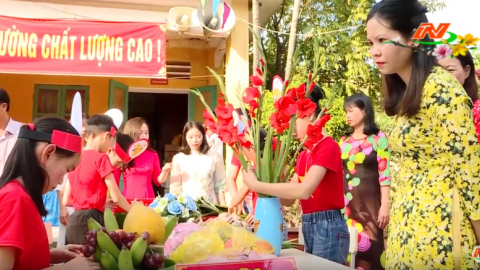 Giữ hồn Tết cổ truyền cho học sinh