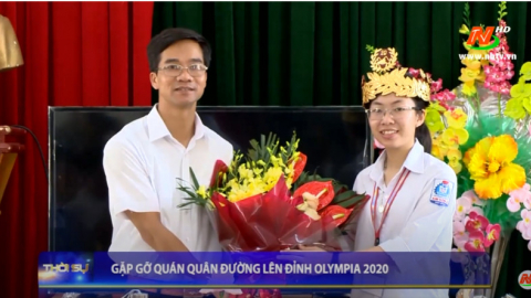 Gặp gỡ qu&aacute;n qu&acirc;n đường l&ecirc;n đỉnh Olympia 2020 - Nguyễn Thị Thu Hằng