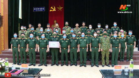 Gặp mặt đo&agrave;n vận động vi&ecirc;n tham gia Hội thao thể dục thể thao Qu&acirc;n khu 3