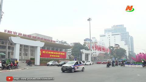 H&agrave; Nội trước ng&agrave;y khai mạc Đại hội XIII của Đảng