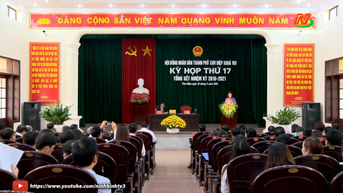 HĐND th&agrave;nh phố Tam Điệp tổng kết nhiệm kỳ 2016 - 2021