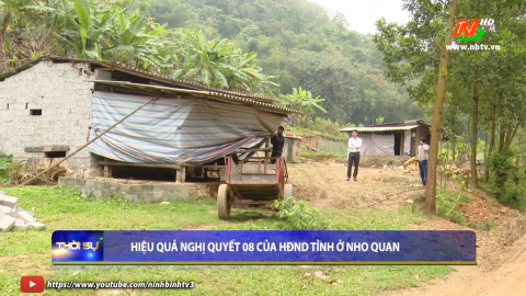 Hiệu quả nghị quyết 08 của HĐND tỉnh ở Nho Quan