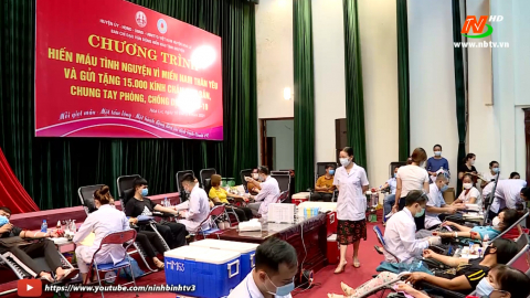 Hoa Lư thu được tr&ecirc;n 700 đơn vị m&aacute;u.