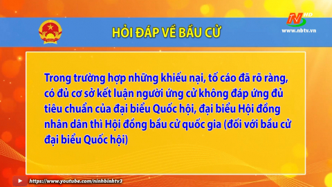 Hỏi đ&aacute;p bầu cử