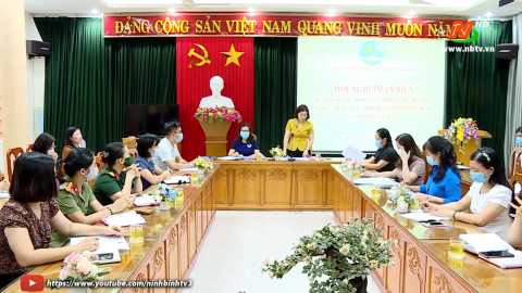 Hội LHPN tỉnh v&agrave; Tỉnh đo&agrave;n phản biện Dự thảo đề &aacute;n n&acirc;ng cao chất lượng c&ocirc;ng t&aacute;c d&acirc;n vận