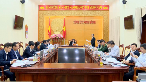 Hội nghị Ban Thường vụ Tỉnh ủy