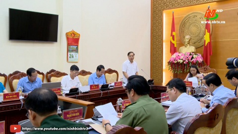 Hội nghị Ban Thường vụ Tỉnh ủy