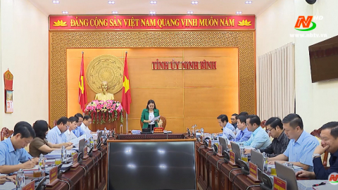 Hội nghị Ban Thường vụ Tỉnh ủy