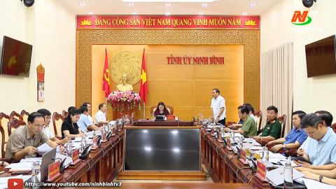 Hội nghị Ban Thường vụ Tỉnh ủy