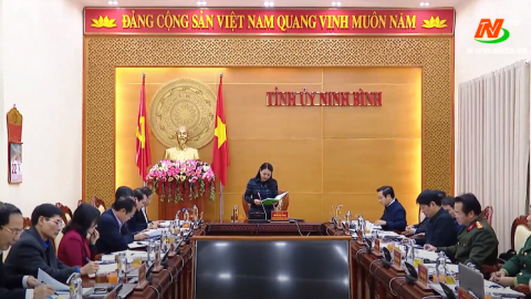 Hội nghị Ban Thường vụ Tỉnh ủy