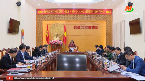 Hội nghị Ban thường vụ tỉnh ủy