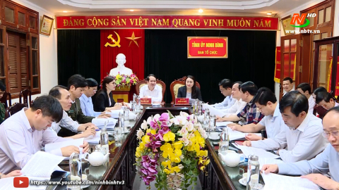 Hội nghị trực tuyến to&agrave;n quốc triển khai c&ocirc;ng t&aacute;c x&acirc;y dựng Đảng năm 2021