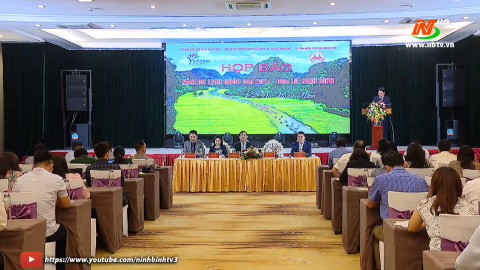 Họp b&aacute;o giới thiệu Năm Du lịch Quốc gia 2021 - Hoa Lư, Ninh B&igrave;nh