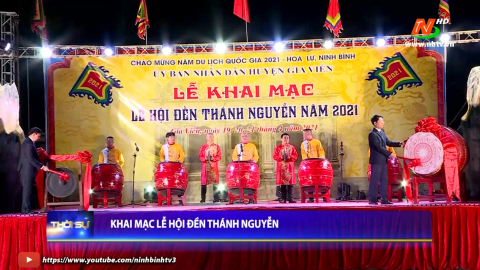 Khai mạc Lễ hội Đền Th&aacute;nh Nguyễn