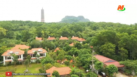 Kh&aacute;m ph&aacute; Resort xanh liền kề Ch&ugrave;a B&aacute;i Đ&iacute;nh