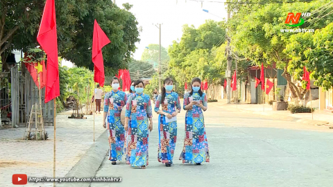 Kh&ocirc;ng kh&iacute; ng&agrave;y hội non s&ocirc;ng ở Th&agrave;nh phố Tam Điệp