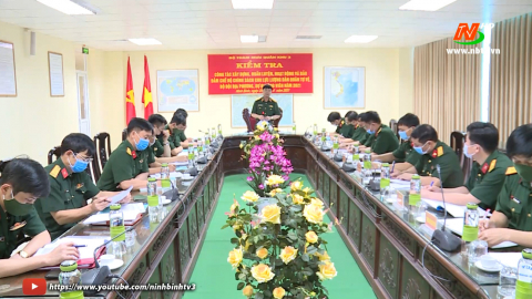 Kiểm tra c&ocirc;ng t&aacute;c x&acirc;y dựng, huấn luyện, hoạt động của lực lượng vũ trang tỉnh