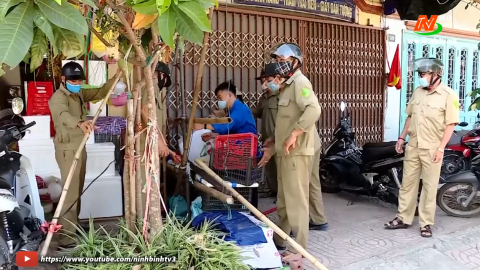 Kim Sơn ki&ecirc;n quyết giải tỏa chợ tự ph&aacute;t