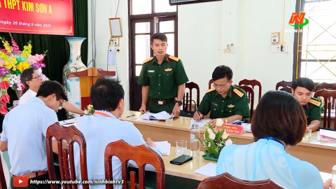 Kim Sơn th&aacute;o gỡ kh&oacute; khăn trong c&ocirc;ng t&aacute;c tuyển qu&acirc;n