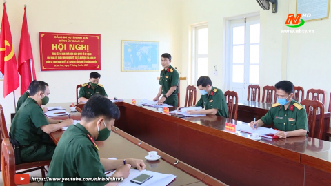 Kim Sơn tổng kết thực hiện Nghị quyết 82 của Đảng ủy Qu&acirc;n khu 3