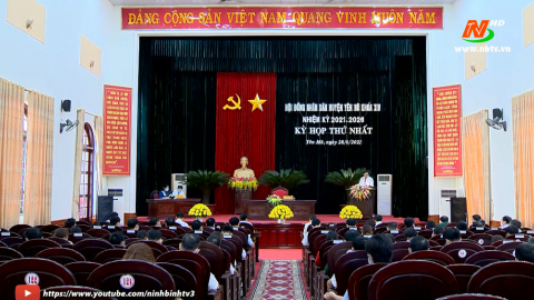 Kỳ họp thứ Nhất HĐND huyện Y&ecirc;n M&ocirc; nhiệm kỳ 2021 - 2026