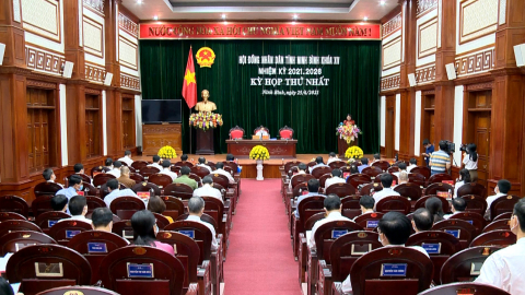 Kỳ họp thứ nhất HĐND tỉnh kh&oacute;a XV