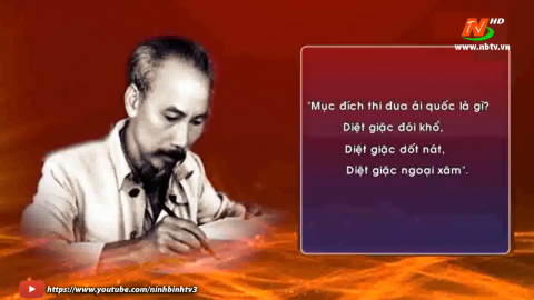 Kỷ niệm 73 năm Chủ tịch Hồ Ch&iacute; Minh ra "lời k&ecirc;u gọi thi đua &aacute;i quốc".