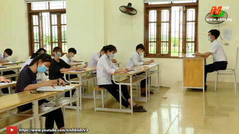 Kỳ thi tuyển sinh v&agrave;o lớp 10 THPT đ&atilde; th&agrave;nh c&ocirc;ng tốt đẹp.