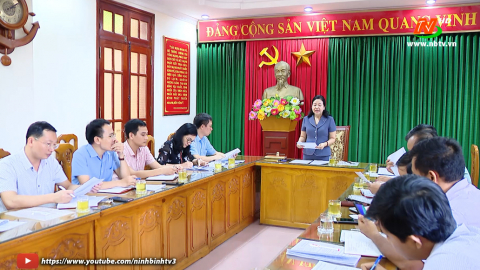 Lấy &yacute; kiến v&agrave;o Dự thảo Kế hoạch, Thể lệ cuộc thi t&igrave;m hiểu về Đại hội Đảng bộ tỉnh