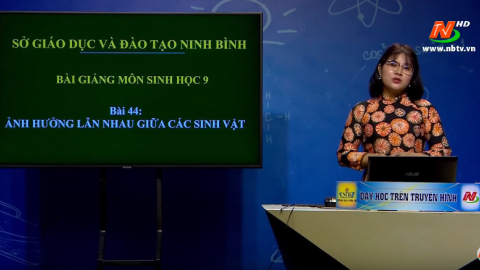 M&ocirc;n Sinh học - Lớp 9: Ảnh hưởng lẫn nhau giữa c&aacute;c sinh vật | Dạy học tr&ecirc;n Truyền h&igrave;nh