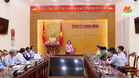 Nghi&ecirc;n cứu, bi&ecirc;n soạn, xuất bản lịch sử Đảng bộ tỉnh Ninh B&igrave;nh