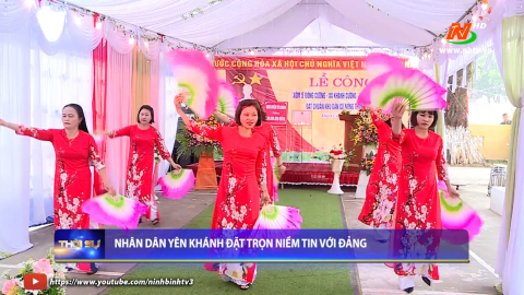 Nh&acirc;n d&acirc;n Y&ecirc;n Kh&aacute;nh đặt trọn niềm tin với Đảng