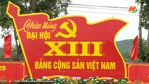 Nho Quan đẩy mạnh c&ocirc;ng t&aacute;c tuy&ecirc;n truyền Đại hội XIII của Đảng