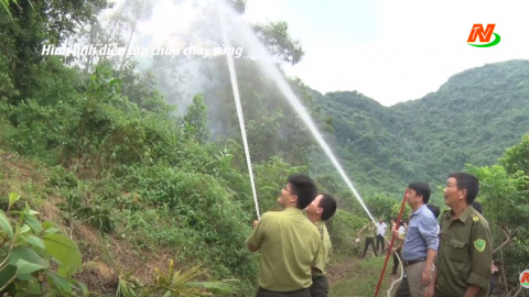 C&ocirc;ng t&aacute;c ph&ograve;ng chống ch&aacute;y rừng trong m&ugrave;a nắng n&oacute;ng