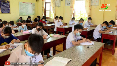 Ninh B&igrave;nh sẵn s&agrave;ng cho kỳ thi tuyển sinh v&agrave;o lớp 10.